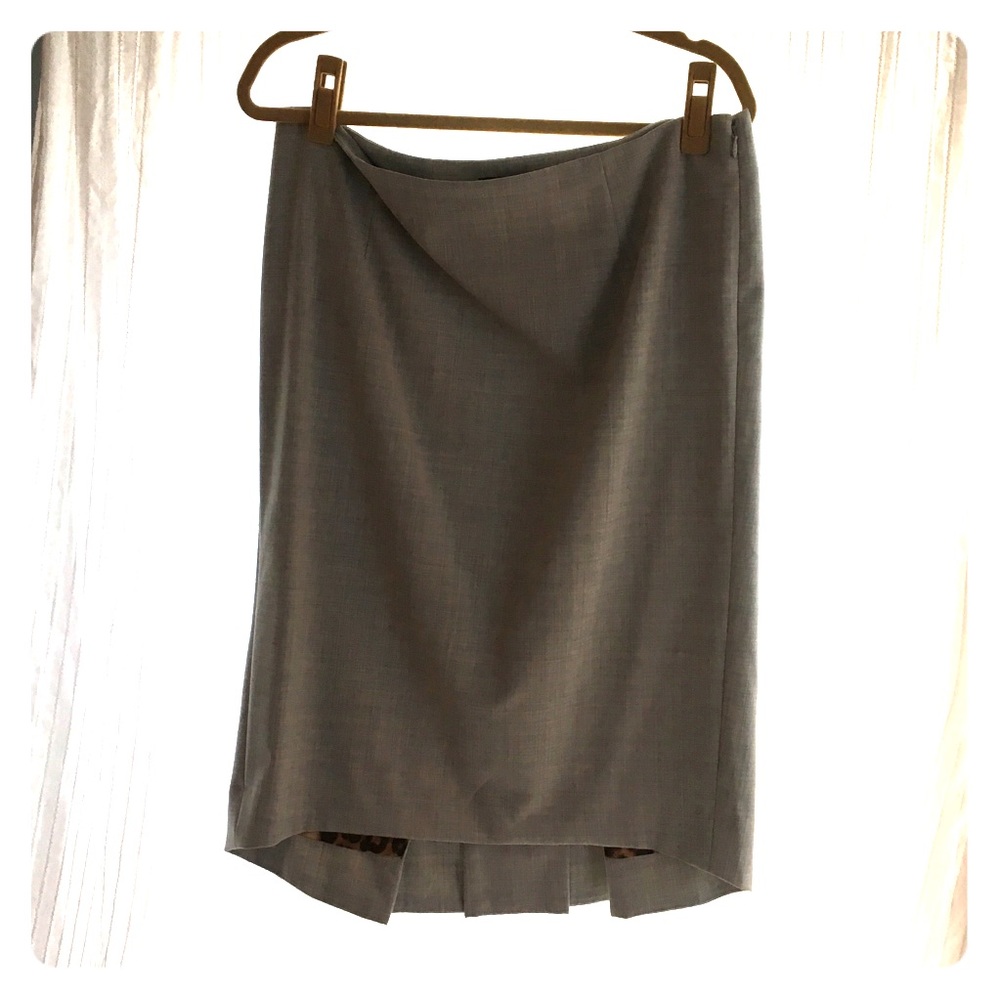 NWT Express grey pencil skirt
